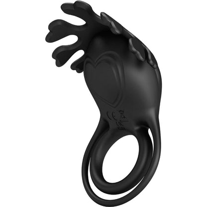 PRETTY LOVE - RUBEN VIBRATING RING 7 VIBRATIONS IN BLACK SILICONE