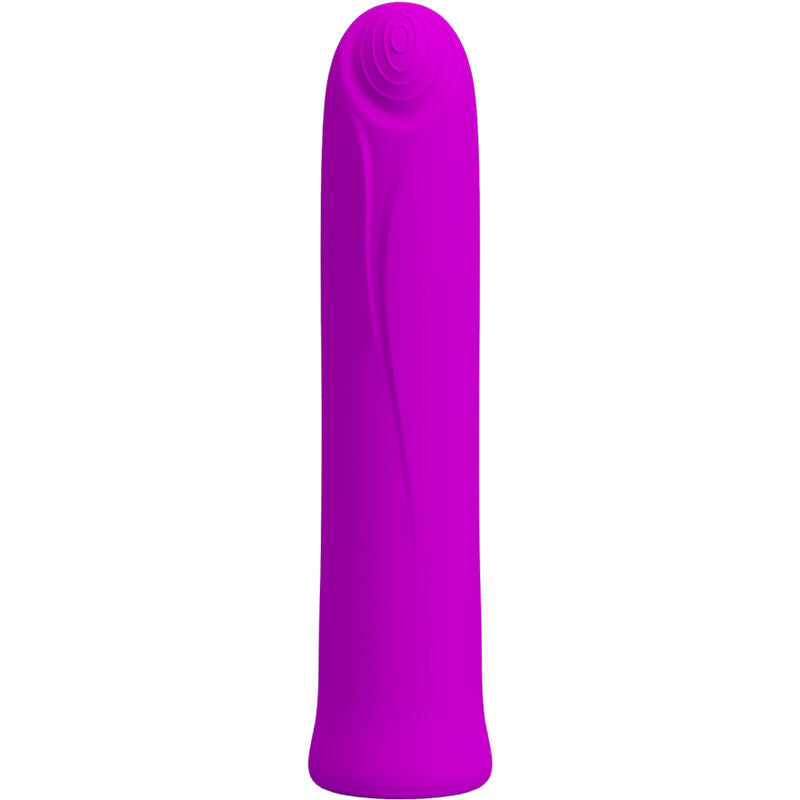 PRETTY LOVE - CURTIS MINI SUPER POWER VIBRATOR 12 VIBRATIONS IN VIOLET SILICONE