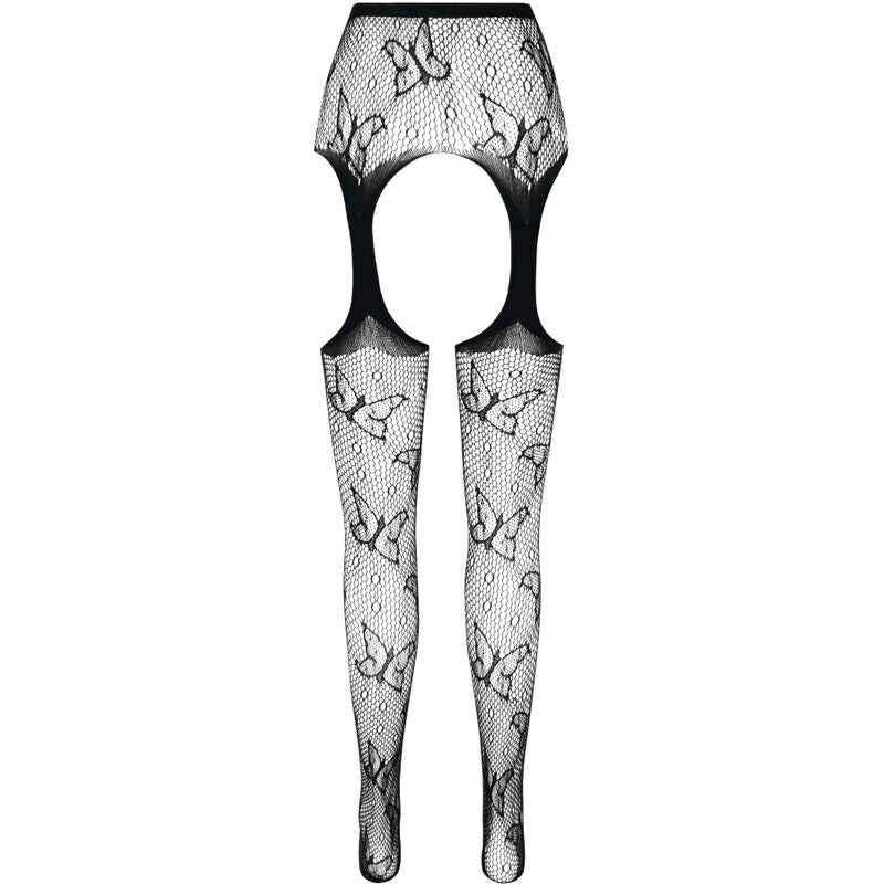 PASSION - COLLEZIONE ECO BODYSTOCKING ECO S001 ROSSO - PASSION WOMAN GARTER & STOCK | Lingerie Harness Boutique