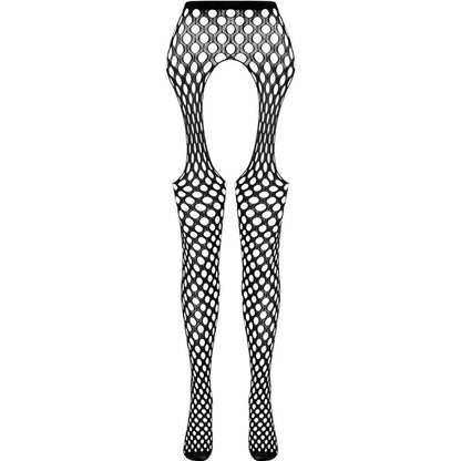 PASSION - COLLEZIONE ECO BODYSTOCKING ECO S003 BIANCO - PASSION WOMAN GARTER & STOCK | Lingerie Harness Boutique
