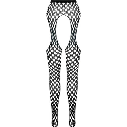 PASSION - COLLEZIONE ECO BODYSTOCKING ECO S003 BIANCO - PASSION WOMAN GARTER & STOCK | Lingerie Harness Boutique
