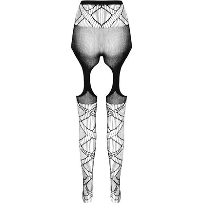 PASSION - COLLEZIONE ECO BODYSTOCKING ECO S005 BIANCO - PASSION WOMAN GARTER & STOCK | Lingerie Harness Boutique