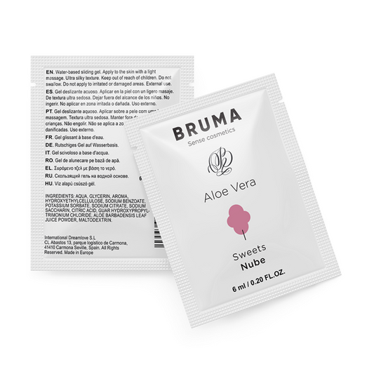 BRUMA - GEL SCORREVOLE ALOE VERA GUSTO DOLCI 6 ML - BRUMA | Lingerie Harness Boutique