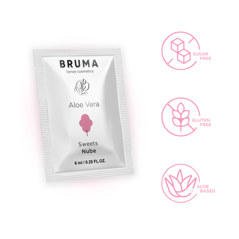 BRUMA - GEL SCORREVOLE ALOE VERA GUSTO DOLCI 6 ML - BRUMA | Lingerie Harness Boutique