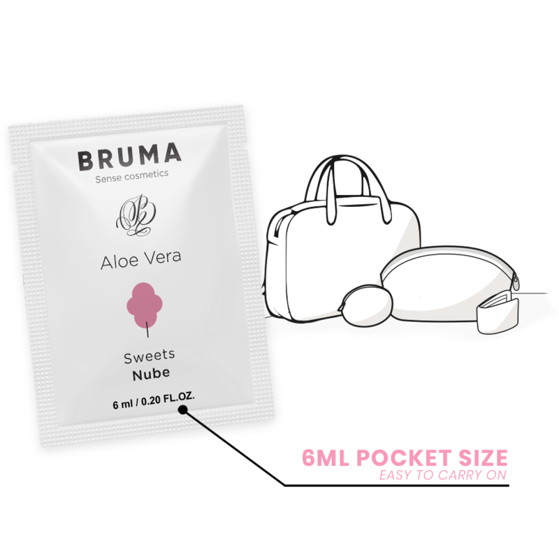 BRUMA - GEL SCORREVOLE ALOE VERA GUSTO DOLCI 6 ML - BRUMA | Lingerie Harness Boutique