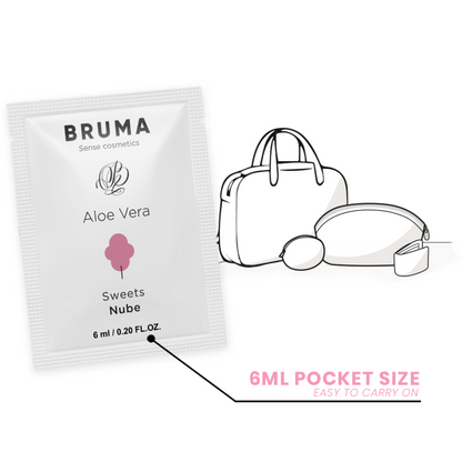 BRUMA - GEL SCORREVOLE ALOE VERA GUSTO DOLCI 6 ML - BRUMA | Lingerie Harness Boutique