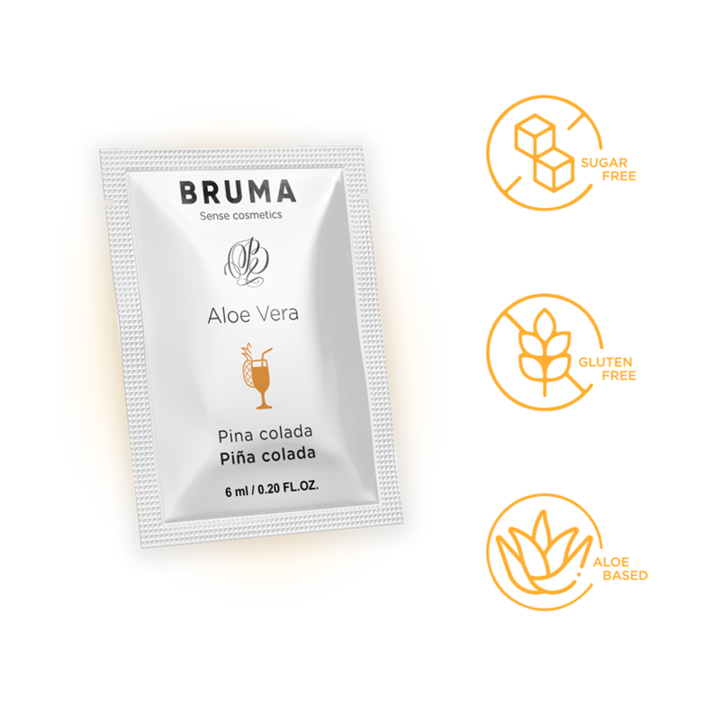 BRUMA - ALOE VERA SLIDING GEL PINA COLADA FLAVOUR 6 ML