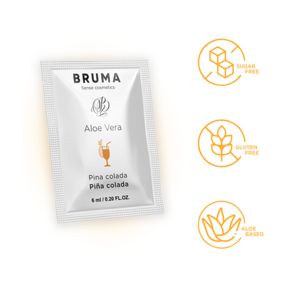 BRUMA - GEL SCORREVOLE ALOE VERA GUSTO PINA COLADA 6 ML - BRUMA | Lingerie Harness Boutique