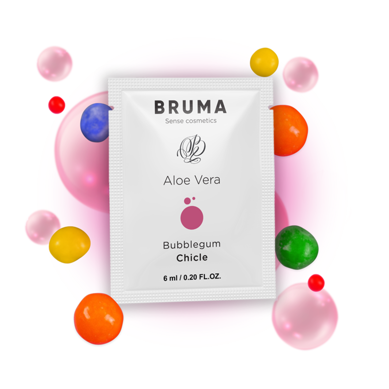 BRUMA - GEL SCORREVOLE ALOE VERA GUSTO BUBBLEGUM 6 ML - BRUMA | Lingerie Harness Boutique