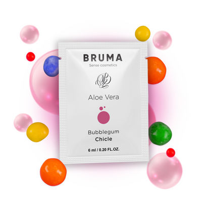 BRUMA - GEL SCORREVOLE ALOE VERA GUSTO BUBBLEGUM 6 ML - BRUMA | Lingerie Harness Boutique