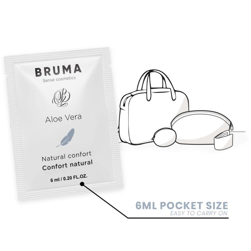 BRUMA - ALOE VERA GEL SCORREVOLE NATURALE CONFORT 6 ML - BRUMA | Lingerie Harness Boutique