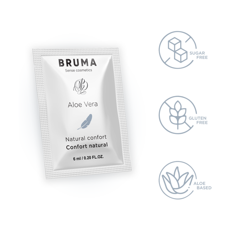 BRUMA - ALOE VERA GEL SCORREVOLE NATURALE CONFORT 6 ML - BRUMA | Lingerie Harness Boutique
