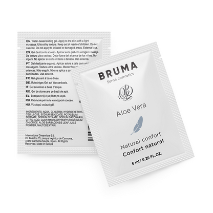BRUMA - ALOE VERA GEL SCORREVOLE NATURALE CONFORT 6 ML - BRUMA | Lingerie Harness Boutique