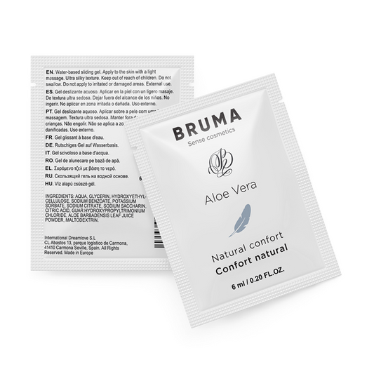 BRUMA - ALOE VERA GEL SCORREVOLE NATURALE CONFORT 6 ML - BRUMA | Lingerie Harness Boutique