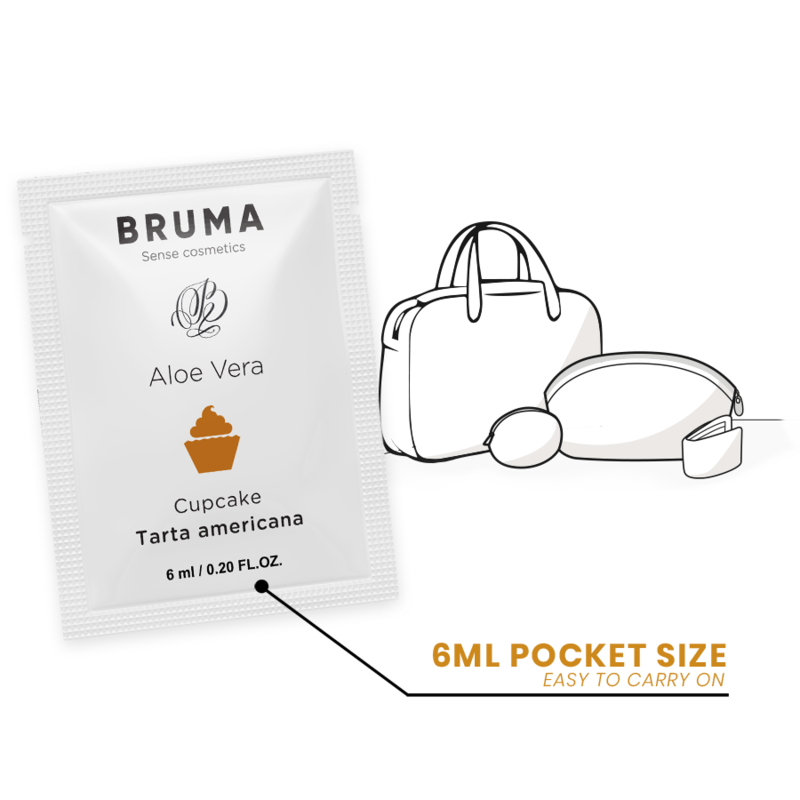 BRUMA - GEL SCORREVOLE ALOE VERA GUPCAKE 6 ML - BRUMA | Lingerie Harness Boutique