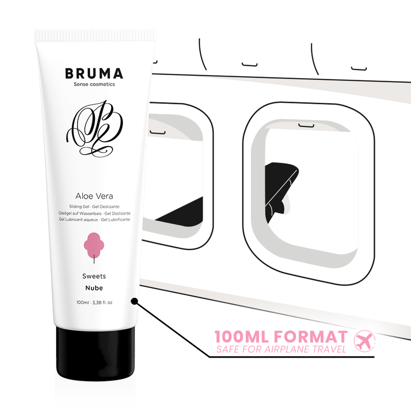 BRUMA - GEL SCORREVOLE ALOE VERA GUSTO DOLCI 100 ML - BRUMA | Lingerie Harness Boutique