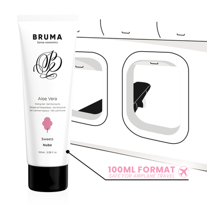 BRUMA - GEL SCORREVOLE ALOE VERA GUSTO DOLCI 100 ML - BRUMA | Lingerie Harness Boutique