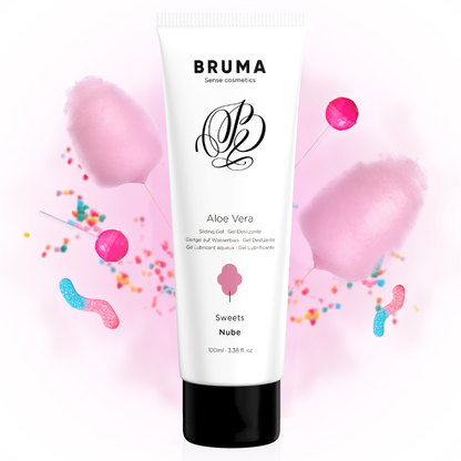 BRUMA - GEL SCORREVOLE ALOE VERA GUSTO DOLCI 100 ML - BRUMA | Lingerie Harness Boutique