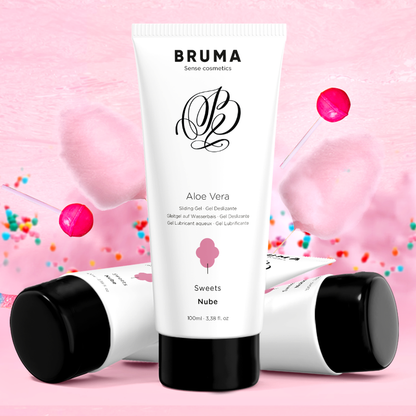 BRUMA - GEL SCORREVOLE ALOE VERA GUSTO DOLCI 100 ML - BRUMA | Lingerie Harness Boutique