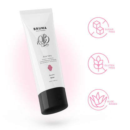 BRUMA - GEL SCORREVOLE ALOE VERA GUSTO DOLCI 100 ML - BRUMA | Lingerie Harness Boutique