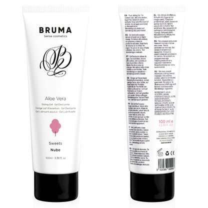 BRUMA - GEL SCORREVOLE ALOE VERA GUSTO DOLCI 100 ML - BRUMA | Lingerie Harness Boutique