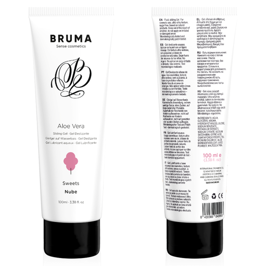 BRUMA - GEL SCORREVOLE ALOE VERA GUSTO DOLCI 100 ML - BRUMA | Lingerie Harness Boutique