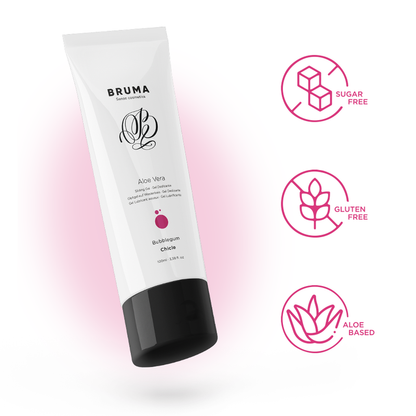 BRUMA - GEL SCORREVOLE ALOE VERA GUSTO BUBBLEGUM 100 ML - BRUMA | Lingerie Harness Boutique