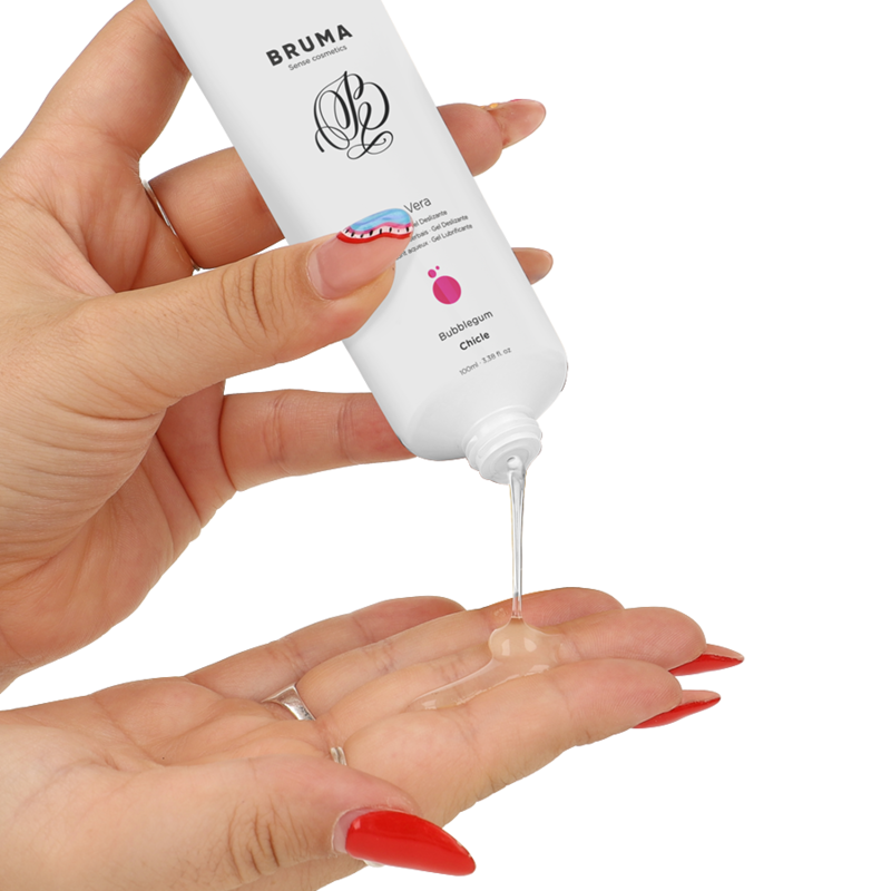 BRUMA - GEL SCORREVOLE ALOE VERA GUSTO BUBBLEGUM 100 ML - BRUMA | Lingerie Harness Boutique