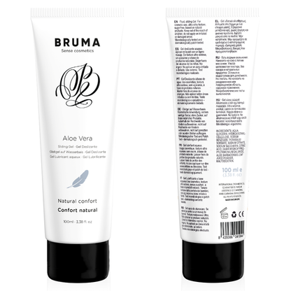 BRUMA - GEL SCORREVOLE ALOE VERA NATURALE CONFORT 100 ML - BRUMA | Lingerie Harness Boutique