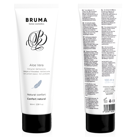 BRUMA - GEL SCORREVOLE ALOE VERA NATURALE CONFORT 100 ML - BRUMA | Lingerie Harness Boutique