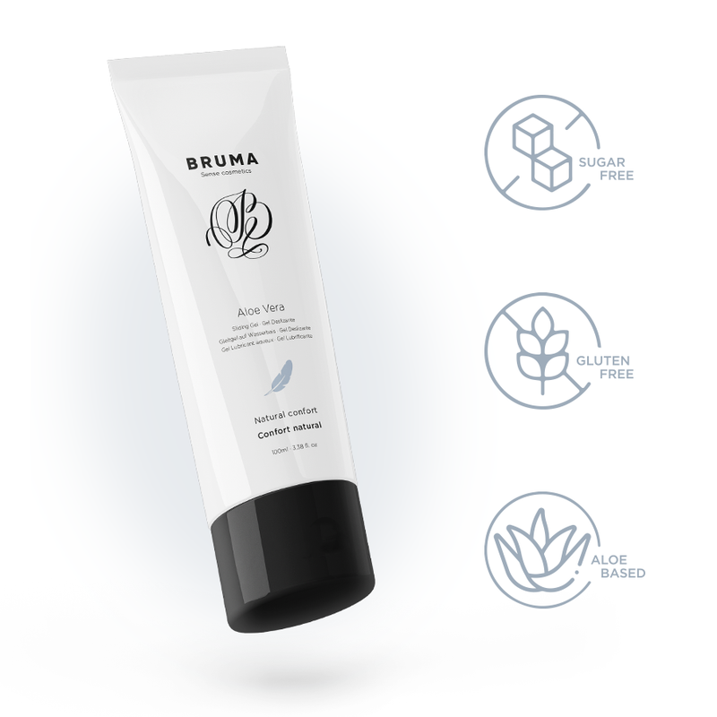 BRUMA - GEL SCORREVOLE ALOE VERA NATURALE CONFORT 100 ML - BRUMA | Lingerie Harness Boutique