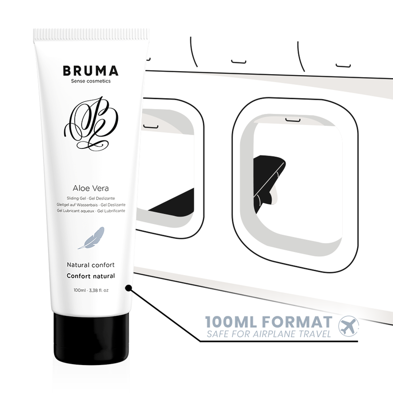 BRUMA - GEL SCORREVOLE ALOE VERA NATURALE CONFORT 100 ML - BRUMA | Lingerie Harness Boutique