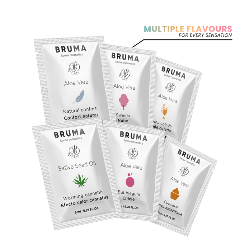 BRUMA - ALOE VERA SLIDING GEL PINA COLADA FLAVOUR 6 ML