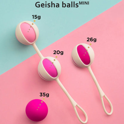 G-VIBE - SET 4 MINI PURPLE GEISHA BALLS