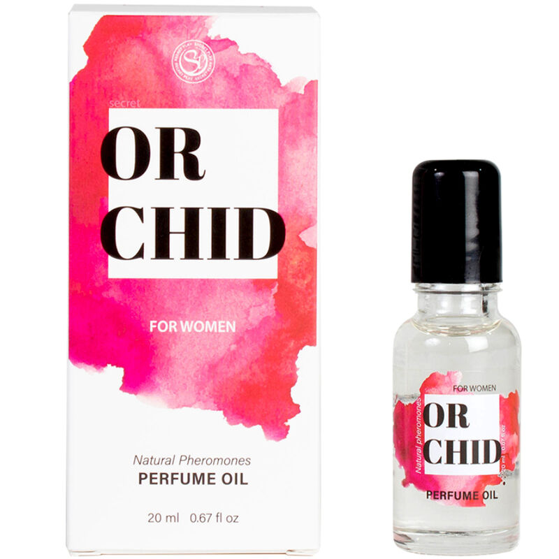SECRETPLAY - OLIO PROFUMO AI FEROMONI NATURALI DI ORCHIDEA 20 ML - SECRETPLAY COSMETIC | Lingerie Harness Boutique