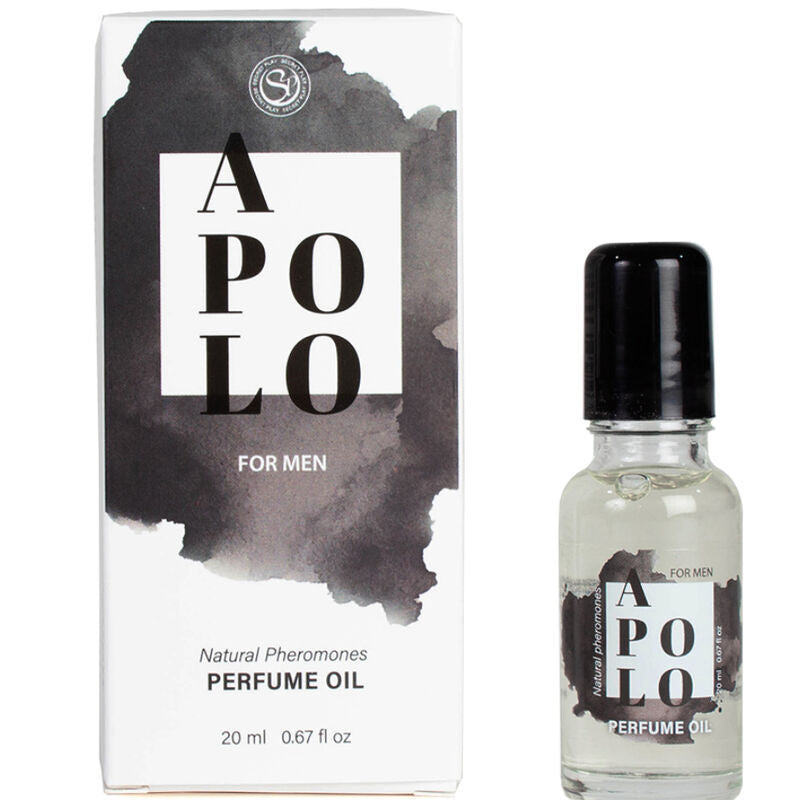 SECRETPLAY - OLIO PROFUMO AI FEROMONI NATURALI APOLO 20 ML - SECRETPLAY COSMETIC | Lingerie Harness Boutique