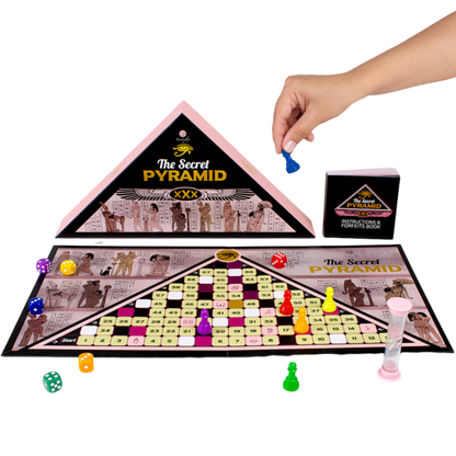 SECRETPLAY - GIOCO LA PIRAMIDE SEGRETA /ES/EN/FR/DE/IT/PT/NL/ - SECRETPLAY 100% GAMES | Lingerie Harness Boutique