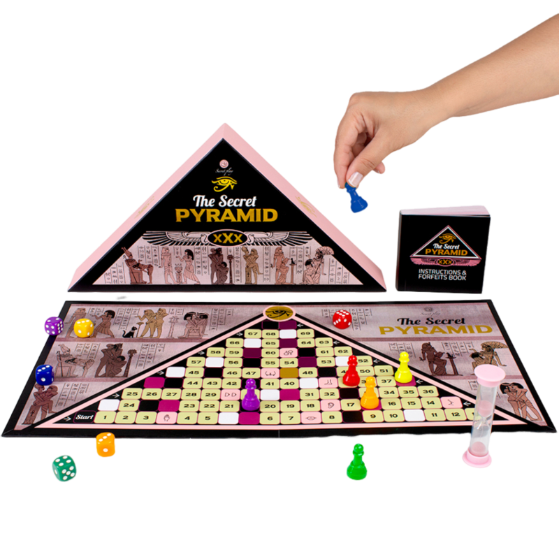 SECRETPLAY - GIOCO LA PIRAMIDE SEGRETA /ES/EN/FR/DE/IT/PT/NL/ - SECRETPLAY 100% GAMES | Lingerie Harness Boutique