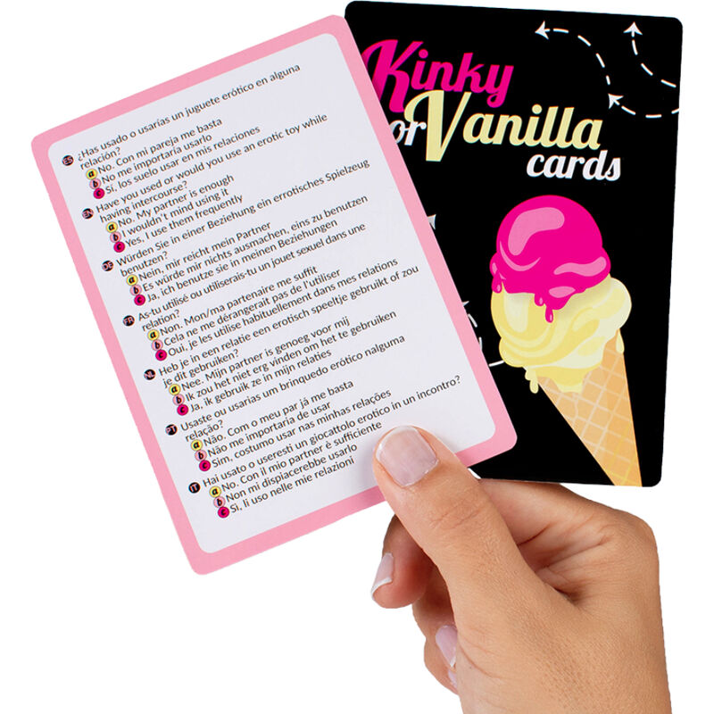 SECRETPLAY - GIOCO KINKY O VANILLA /ES/EN/FR/DE/IT/PT/NL/ - SECRETPLAY 100% GAMES | Lingerie Harness Boutique