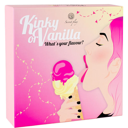 SECRETPLAY - GIOCO KINKY O VANILLA /ES/EN/FR/DE/IT/PT/NL/ - SECRETPLAY 100% GAMES | Lingerie Harness Boutique