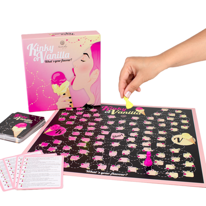 SECRETPLAY - GIOCO KINKY O VANILLA /ES/EN/FR/DE/IT/PT/NL/ - SECRETPLAY 100% GAMES | Lingerie Harness Boutique