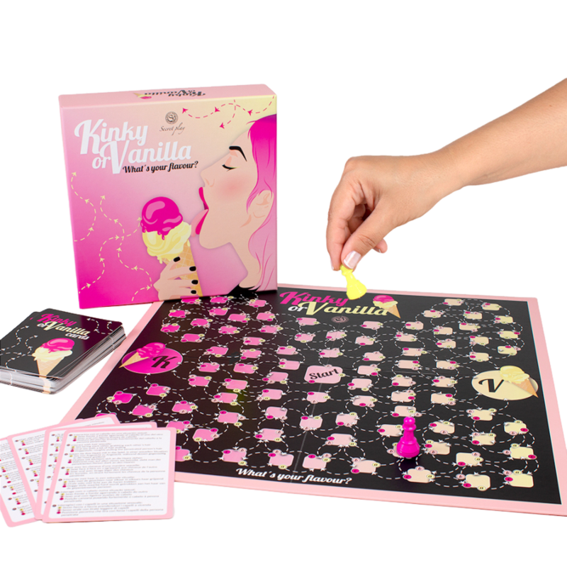 SECRETPLAY - GIOCO KINKY O VANILLA /ES/EN/FR/DE/IT/PT/NL/ - SECRETPLAY 100% GAMES | Lingerie Harness Boutique