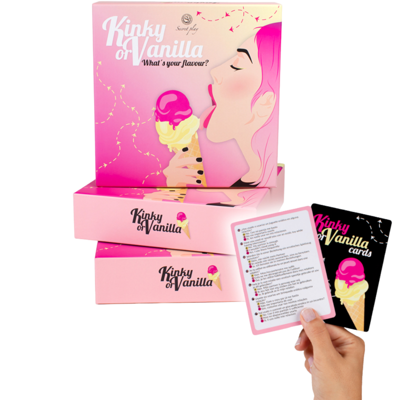 SECRETPLAY - GIOCO KINKY O VANILLA /ES/EN/FR/DE/IT/PT/NL/ - SECRETPLAY 100% GAMES | Lingerie Harness Boutique