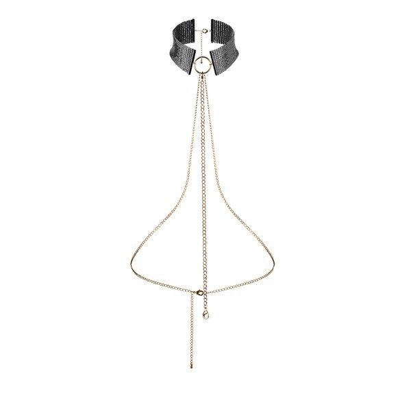 BIJOUX - DÉSIR MÉTALLIQUE COLLANA METALLICA NERA - BIJOUX DESIRE METALLIQUE | Lingerie Harness Boutique