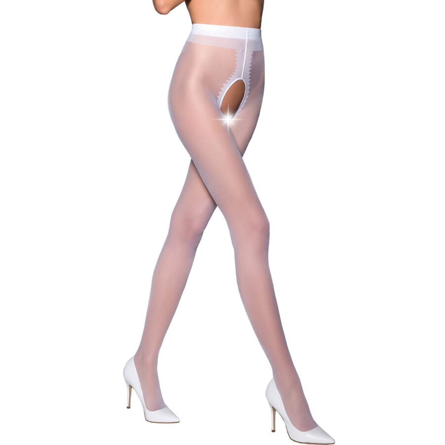 PASSION - TIOPEN 007 WHITE TIGHTS 1/2 20 DEN