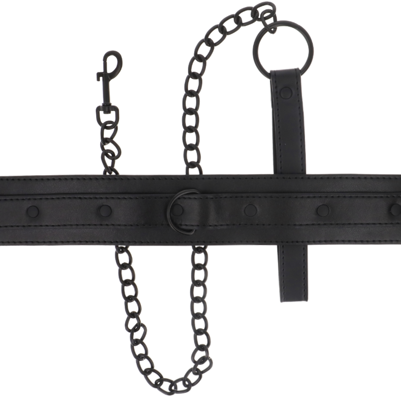INTENSE - FETISH COLLARE IN PELLE VEGANA - INTENSE FETISH | Lingerie Harness Boutique