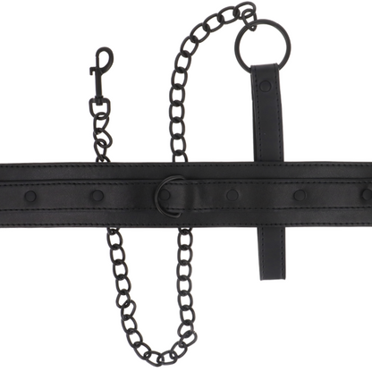 INTENSE - FETISH COLLARE IN PELLE VEGANA - INTENSE FETISH | Lingerie Harness Boutique