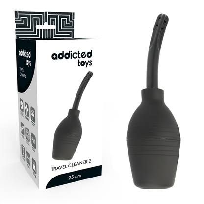 ADDICTED TOYS - GIOCATTOLI SQUEEZE CLEAN NERO - ADDICTED TOYS | Lingerie Harness Boutique