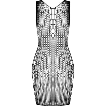 PASSION - BS097 BODYSTOCKING NERO TAGLIA UNICA - PASSION WOMAN BODYSTOCKINGS | Lingerie Harness Boutique
