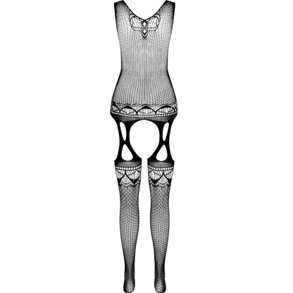 PASSION - BS099 BODYSTOCKING NERO TAGLIA UNICA - PASSION WOMAN BODYSTOCKINGS | Lingerie Harness Boutique